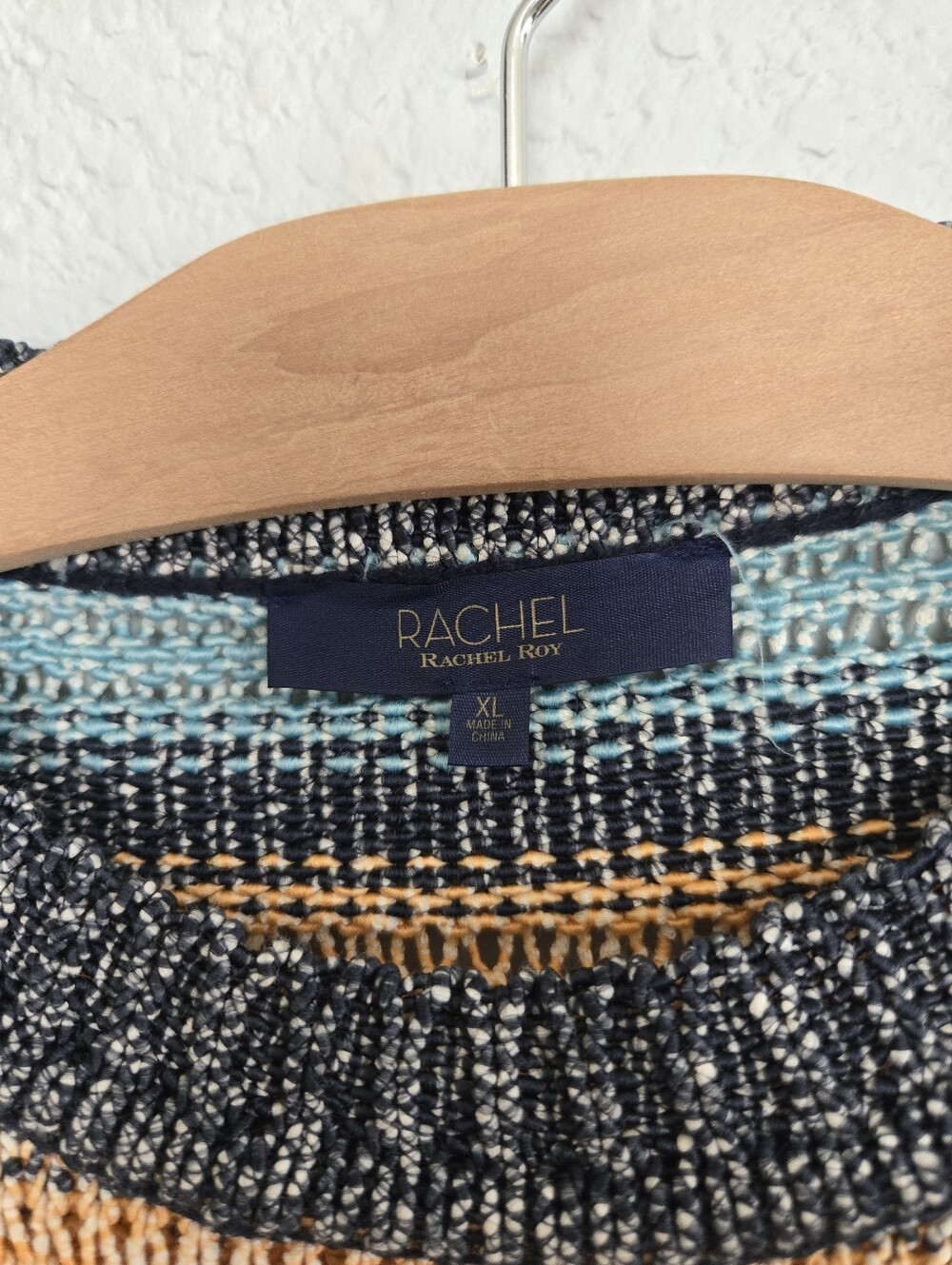 Striped Color Block Sweater - Picture 4 of 7
